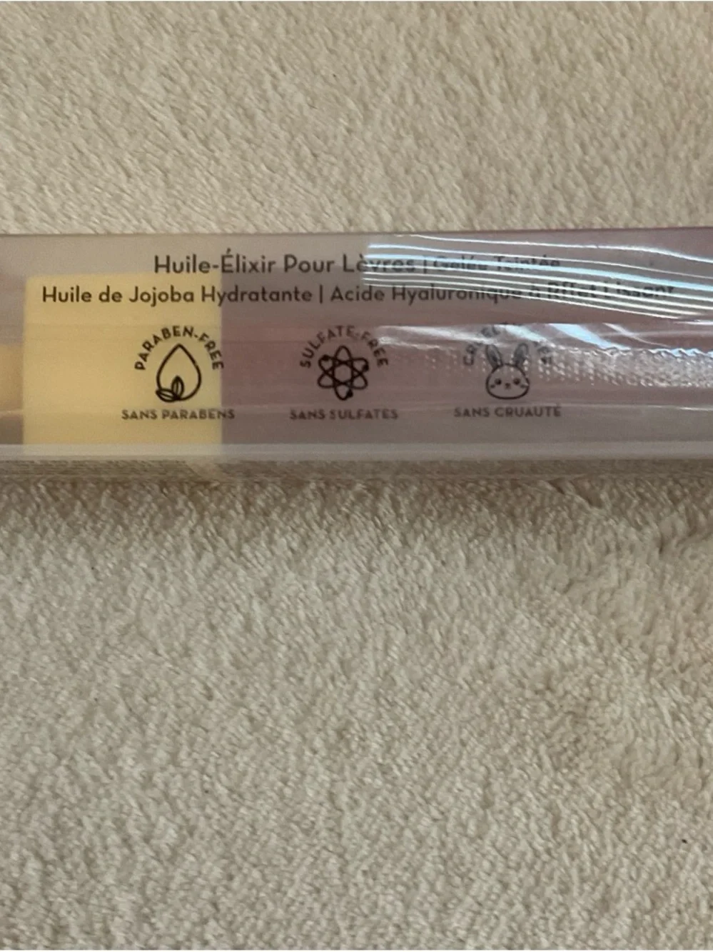 Lip Oil Elixir Tinted Jelly Lip Oil — Yellow Shade